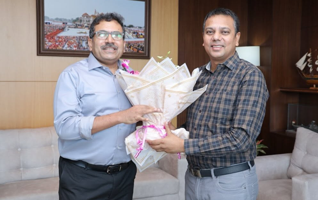 Zonal Development Commissioner, SEEPZ visits JNPA SEZ